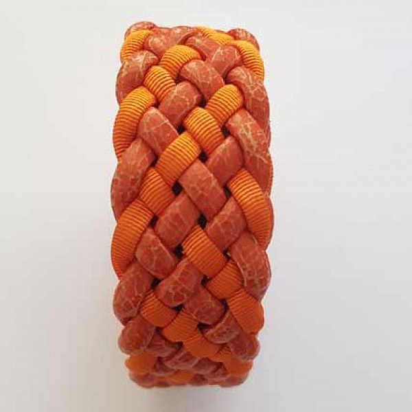 0.78 m&egrave;tre cuir tress&eacute; n&deg;31 30 mm