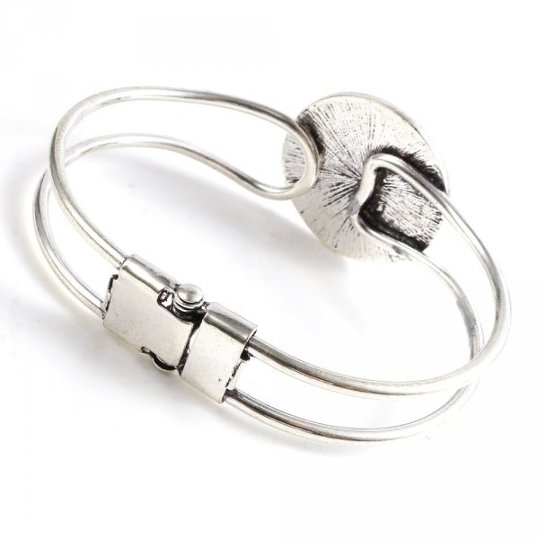 1 Bracelet support cabochon + 1 cabochon verre 20mm N&deg;03