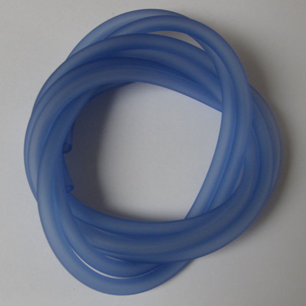 1 Meter Pvc-Hohlfaserschnur 5 mm Mittelblau