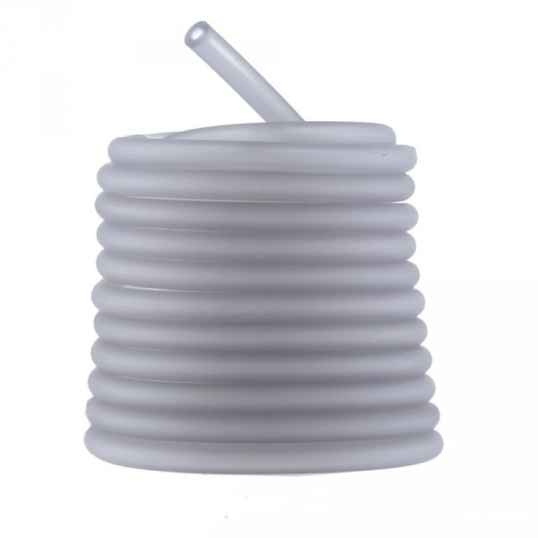 1 Meter Pvc-Hohlfaserschnur 5 mm Hellgrau