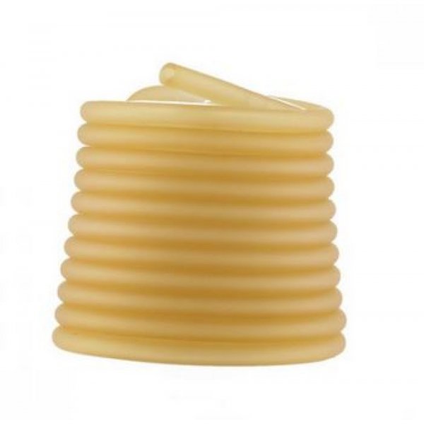 1 Meter Pvc Hohlschnur 6,5 mm Champagner