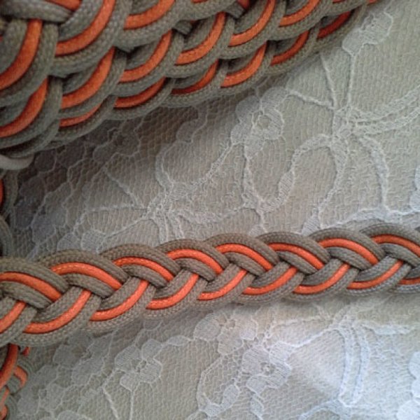 1 Meter geflochtene gewachste Borte 20 mm N&deg;03