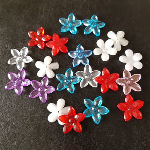 20 Blumen N&deg;03 sortiert