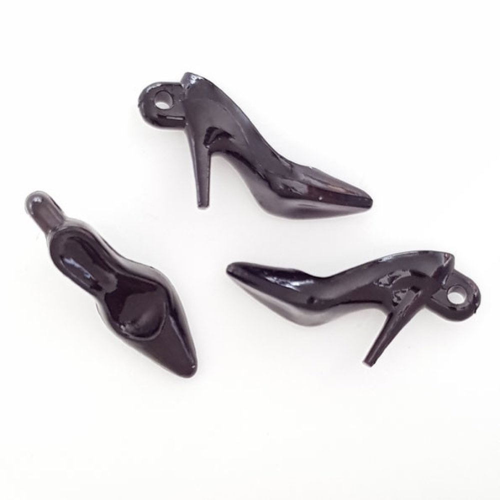 3 Charms Schuh Nr. 33 Schwarz