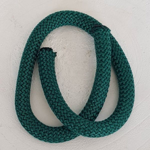 40 cm Kletterseil rund 10 mm Green