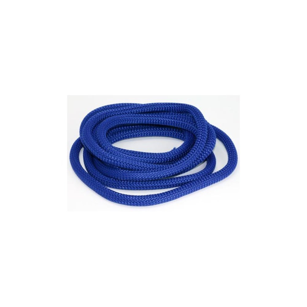 40 cm Kletterseil rund 10 mm Blau Electric