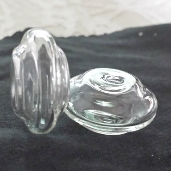 5 Glaskugeln Plate N&deg;06 zum Bef&uuml;llen