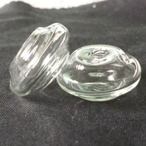 5 Glaskugeln Plate N&deg;06 zum Bef&uuml;llen