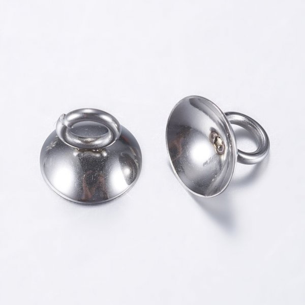 5 Schalen f&uuml;r Glaskugeln rund Nr. 02.