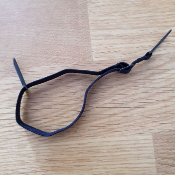 Elastischer Clip 10 Verstellbare Maskenverl&auml;ngerungen Ohrhaken Schwarz Maskenverl&auml;ngerung