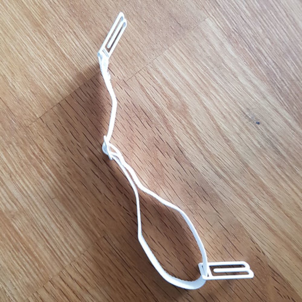 Elastischer Clip Verstellbare Maskenverlängerung Ohrhaken Fushia Maskenverlängerung