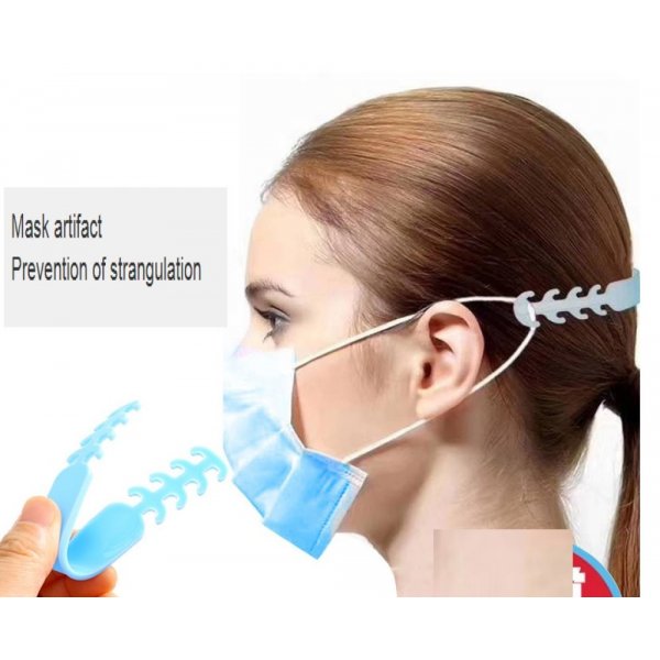 Elastischer Clip Verstellbarer Geh&ouml;rschutz, resistent gegen Ohrenschmerzen Gelb