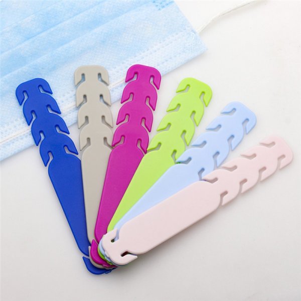 Elastischer Clip Verstellbarer Ohrschutz f&uuml;r Maske Nr. 02 Pink