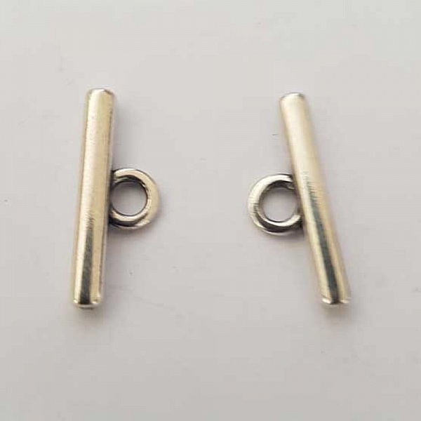 Stab Stab f&uuml;r Metallschlie&szlig;e Silber Nr. 17