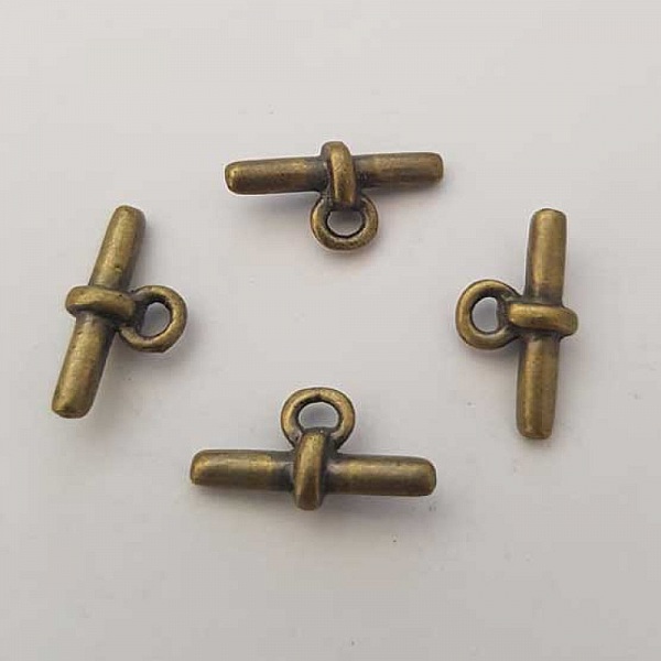 Stab Stab f&uuml;r Metallschlie&szlig;e Silber Nr. 19 Bronze