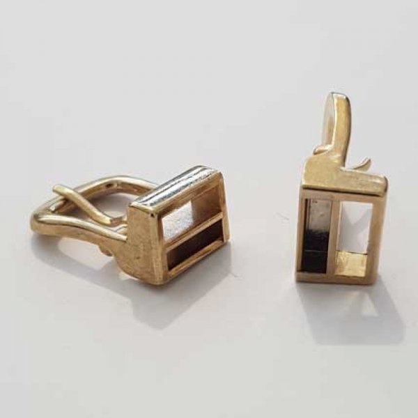 Boucle de ceinture Dor&eacute; en Zamac N&deg;21 10mm