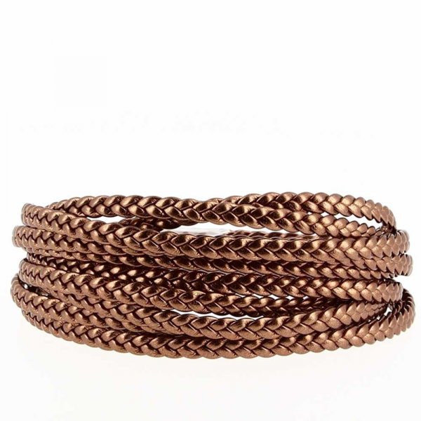 Europ&auml;isches Clip-Armband geflochten Uni 03 DU 15 AUD 23 CM Antic