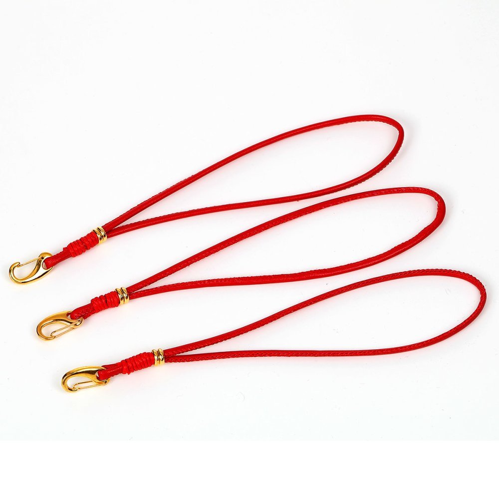 Europäisches Armband Double Uni Rot