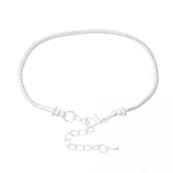 Europ&auml;isches Armband Karabinerhaken 19cm