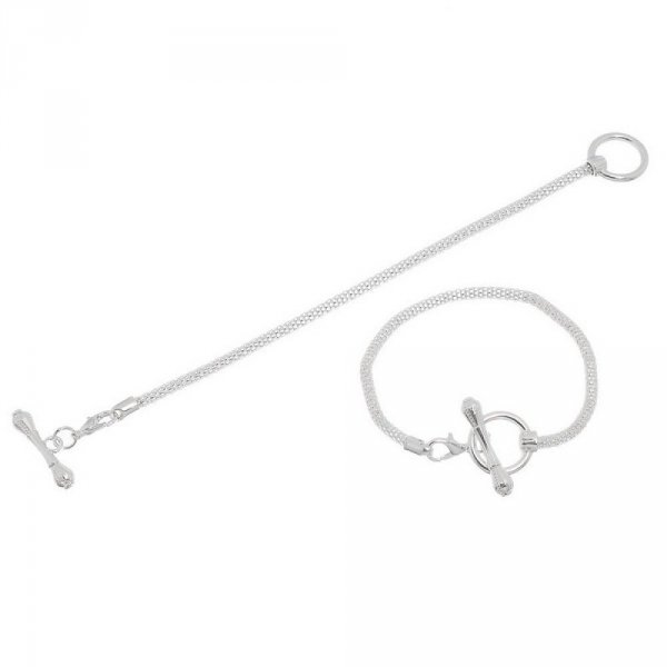 Europ&auml;isches Toggle-Armband 18cm