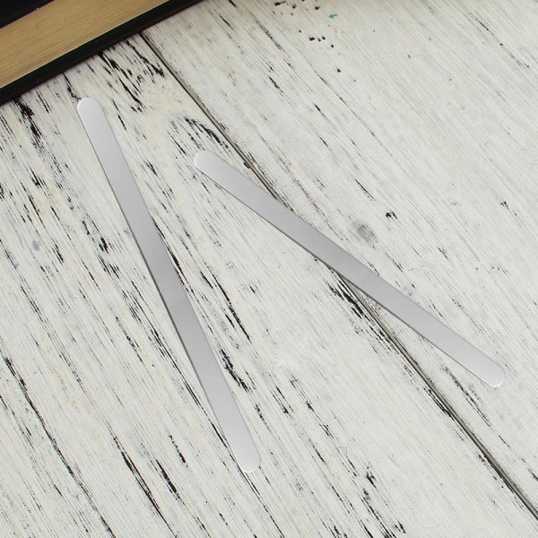 Armband Manschette 10 mm aus Edelstahl Nr. 05 zum Biegen