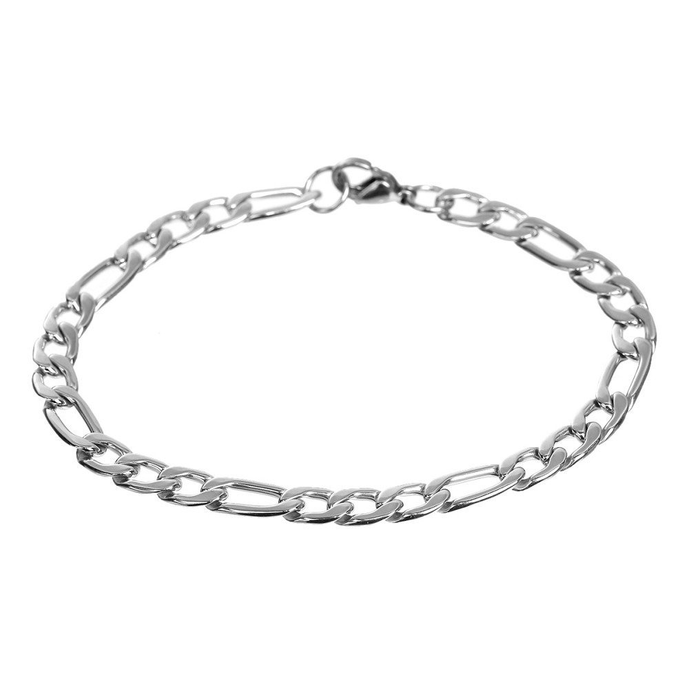 Armband N°02 aus 304 Edelstahl, 21 cm lang