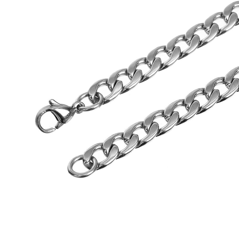 Armband N°04 aus 304 Edelstahl, 20,5 cm lang
