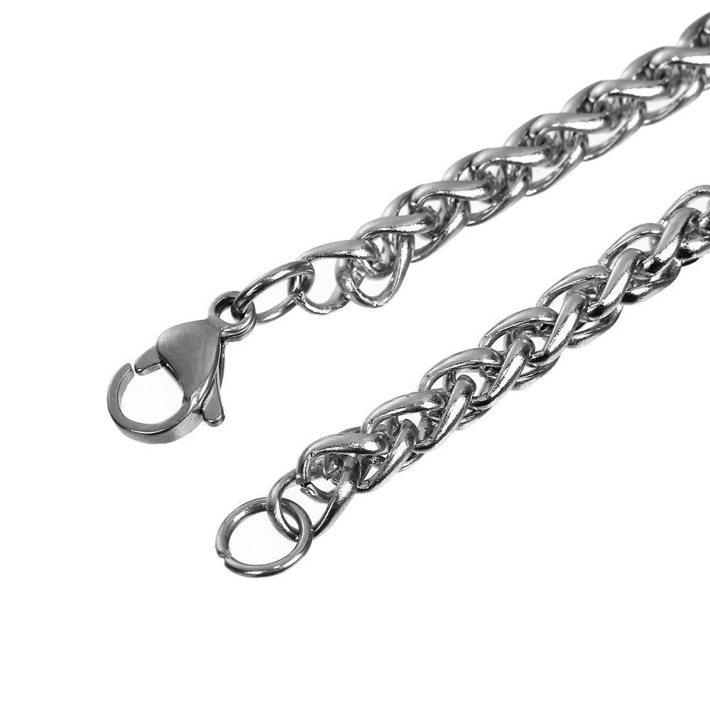 Armband N°05 aus 304 Edelstahl, 21,5 cm lang