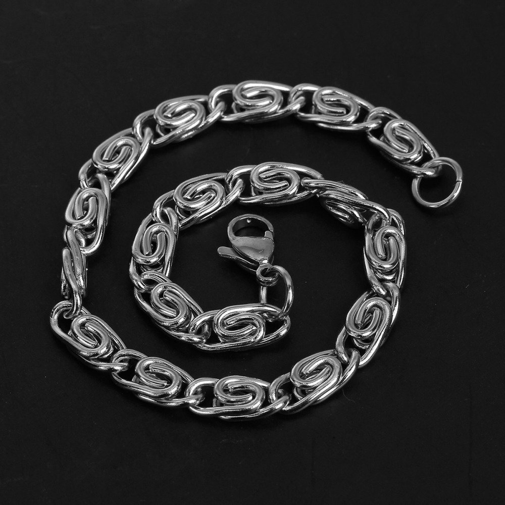 Armband N°06 aus 304 Edelstahl, 21,5 cm lang