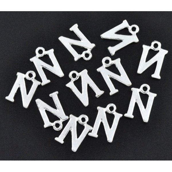 Breloque Alphabet 01 Lettre N