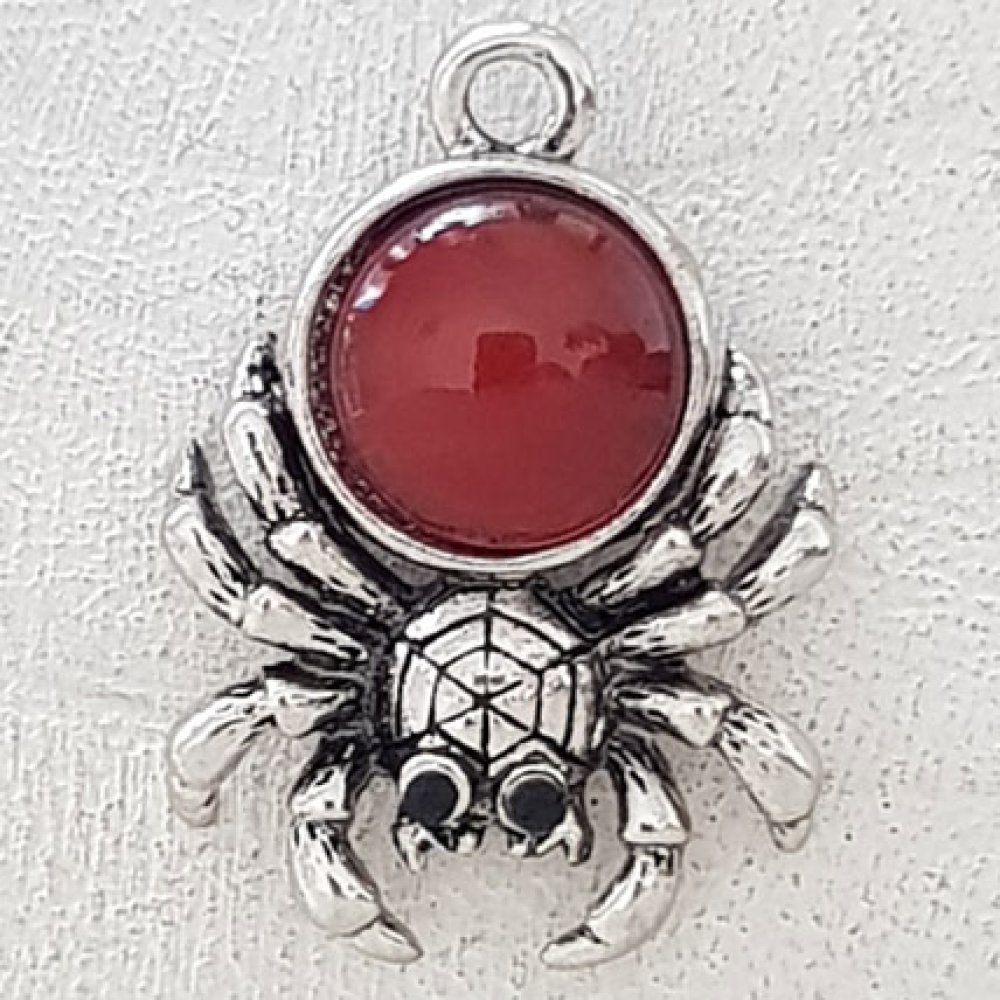 Spinne Nr. 04 Silber Charm