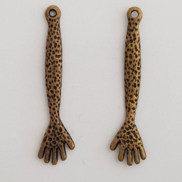 Arm Charm Nr. 03 "Arm und Hand" x 2 St&uuml;ck