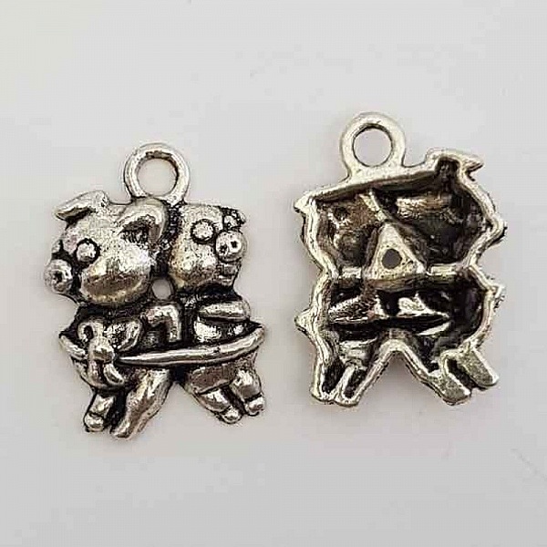 Schweinchen Charm Nr. 03 X 1 St&uuml;ck