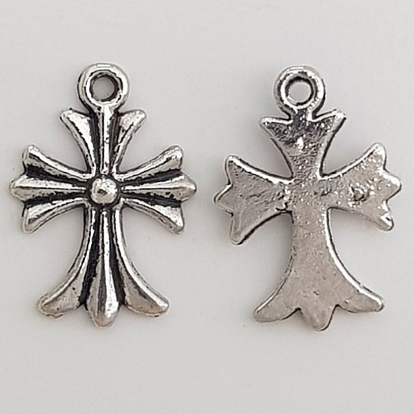 Kreuz Charm N&deg;02 Silber