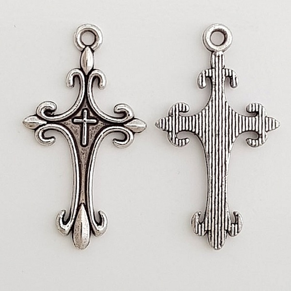 Kreuz Charm N&deg;03 Silber