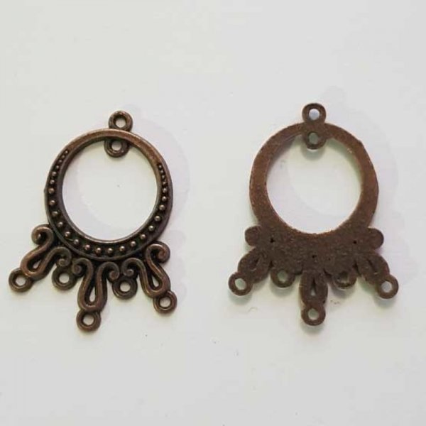 Breloque Divers N&deg;050-02 Connecteur Cuivre