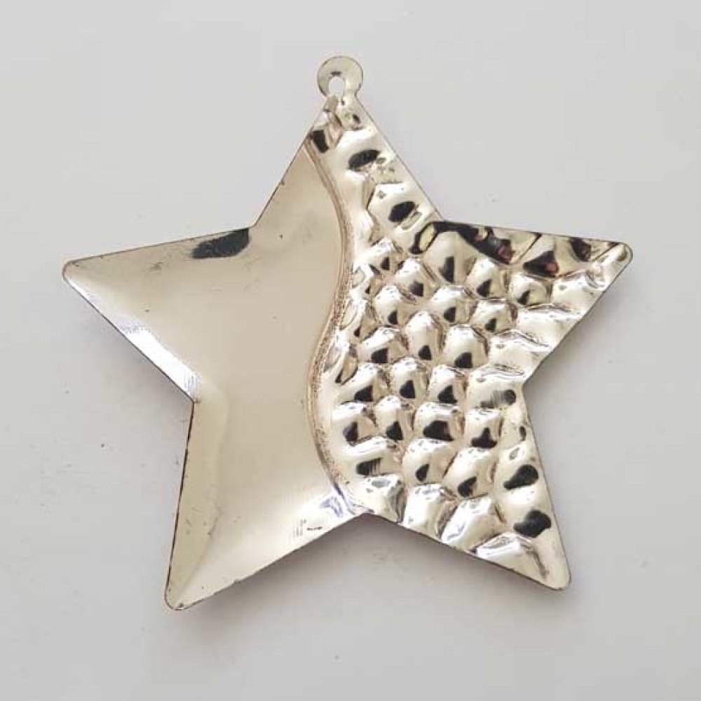 Breloque Divers N°083-01 Pendentif Etoile Argent