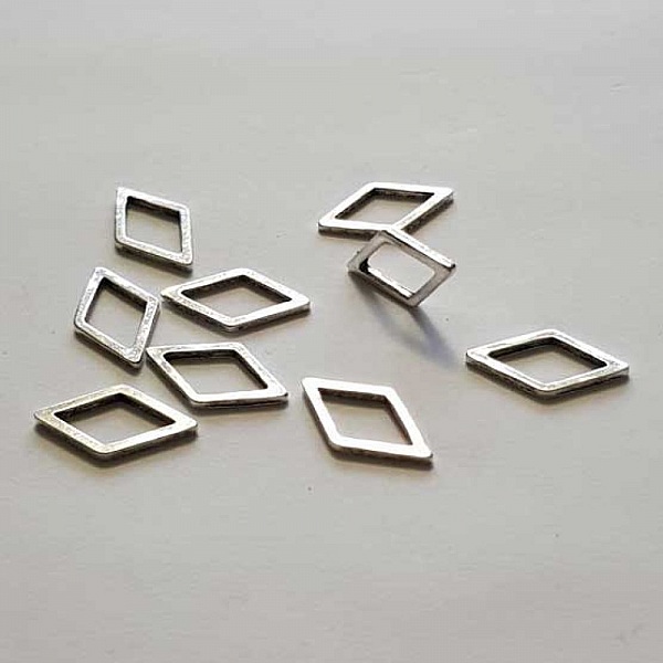 Charm Divers Nr. 095 Anh&auml;nger Verbinder Raute