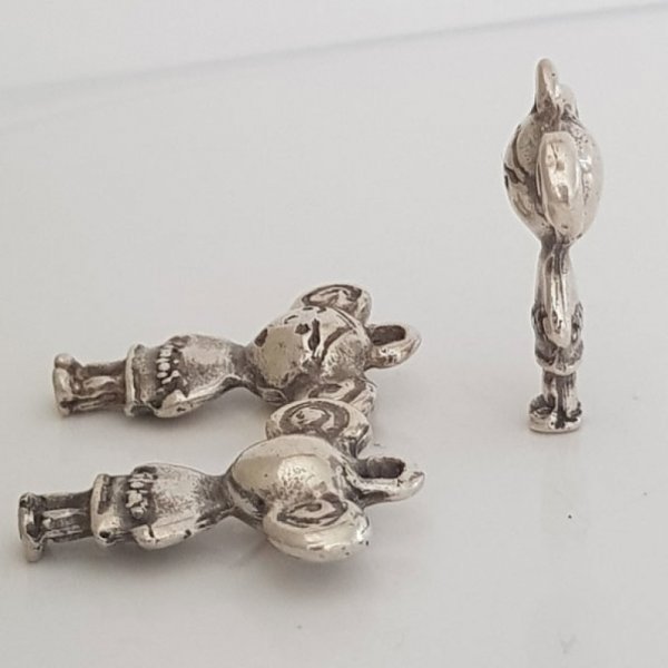 Kinder Charm Nr. 30 Zamak (Silberplattiert)