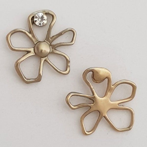 Blumen-Brosche Metall Nr. 057