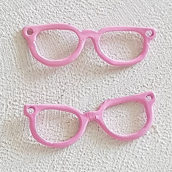 Breloque Lunette N&deg;05 Rose