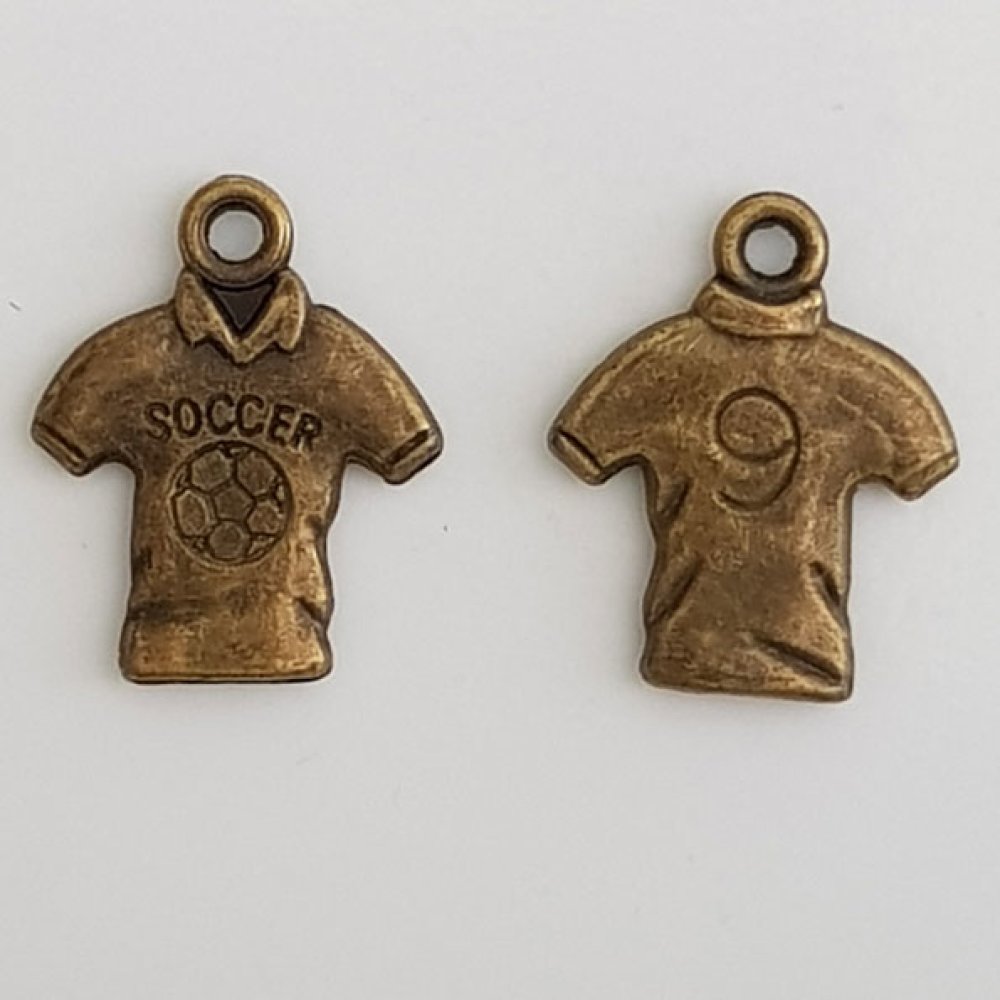 Charm Fußballtrikot Fußball Sport Ballon Bronze