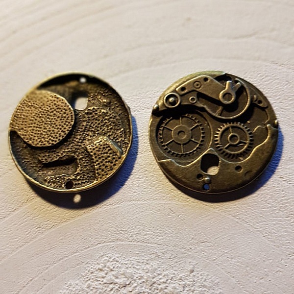 Charm Mechanismus Uhr Nr. 01 x 5 St&uuml;ck