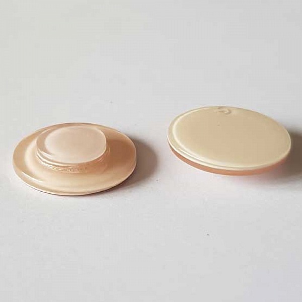 Breloque Ronde 18 mm 07 Bi Couleur