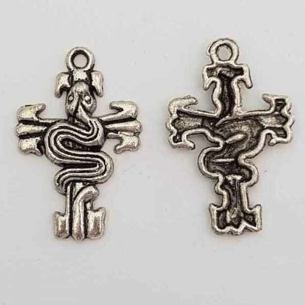 Schlangen-Brosche Nr. 01 x 5