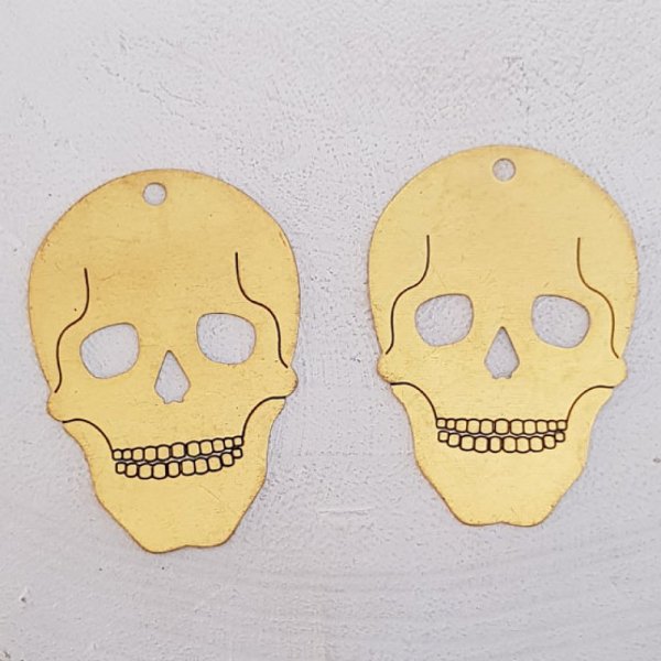 Totenkopf Charm Nr. 10