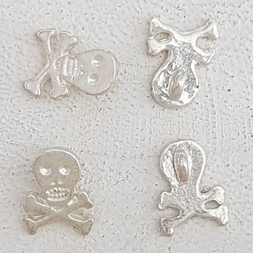 Totenkopf Charm Nr. 22