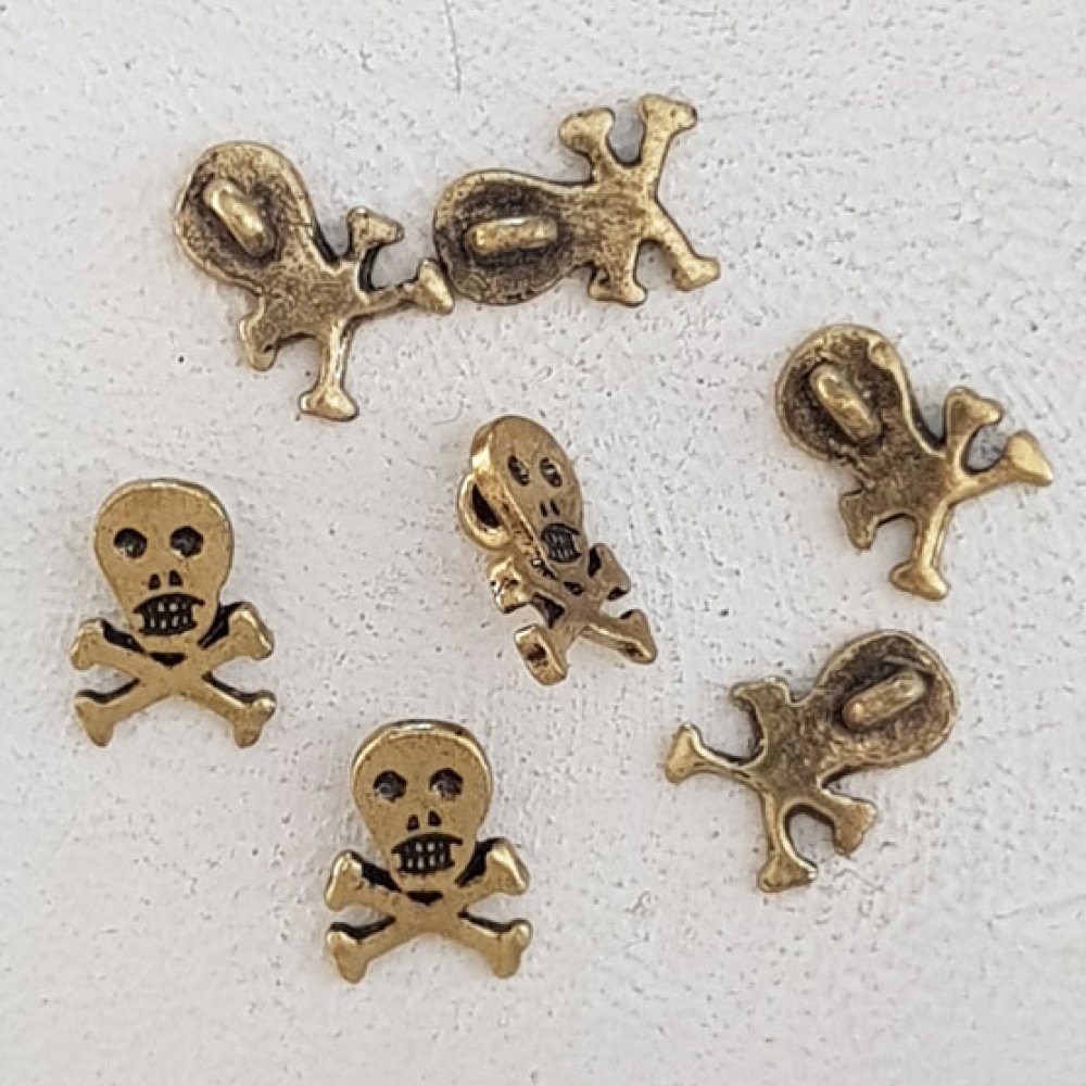 Totenkopf Charm Nr. 22