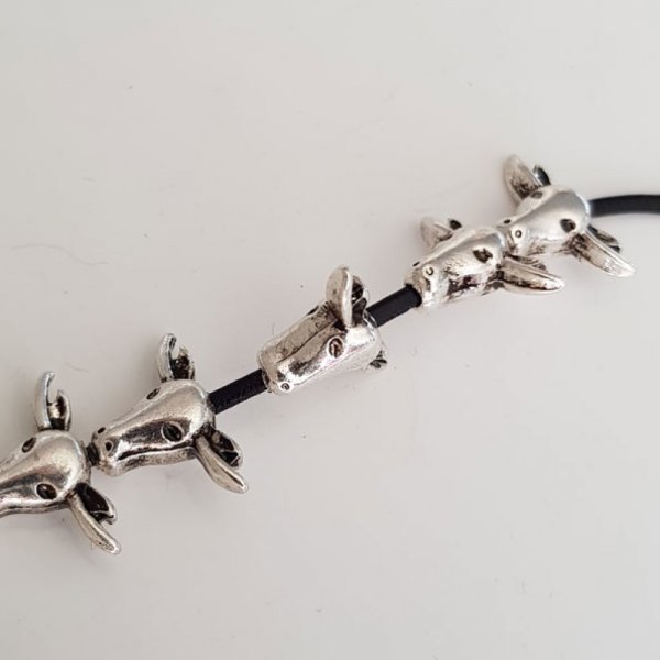 Kuh Charm Nr. 02 x 10 St&uuml;ck