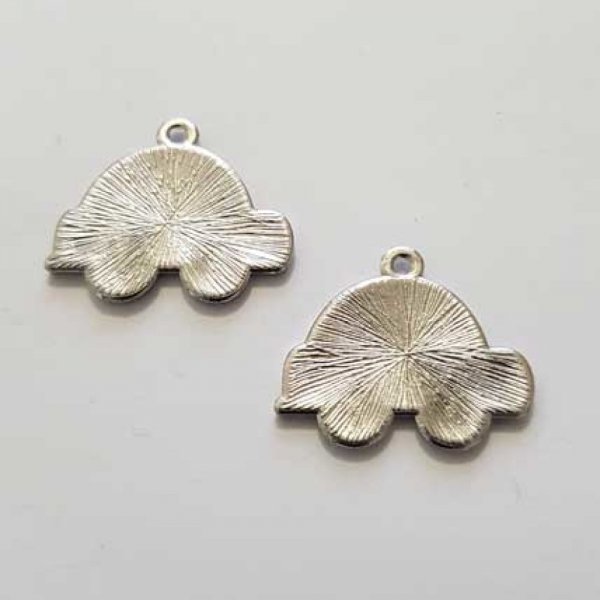 Breloque Voiture N&deg;07 Argent x 2 pi&egrave;ces